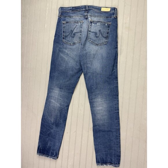 AG Adriano Goldsmied Size 27 Womens Jeans Prima Ankle Cigarette Leg Stretch - Picture 5 of 5